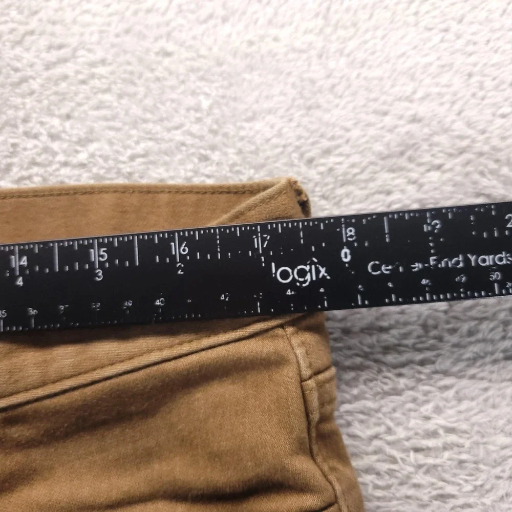 Banana Republic Jeans Mens 34x32 Brown Traveler Slim Fit Stretch Tapered Denim